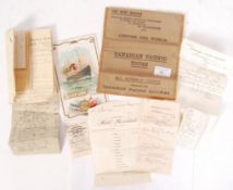 FASCINATING EDWARDIAN CANADIAN PACIFIC RAILWAY & RELATED EPHEMERA