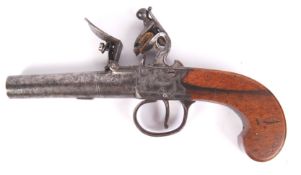 ANTIQUE 18TH CENTURY OAKES OF LONDON FLINTLOCK PISTOL