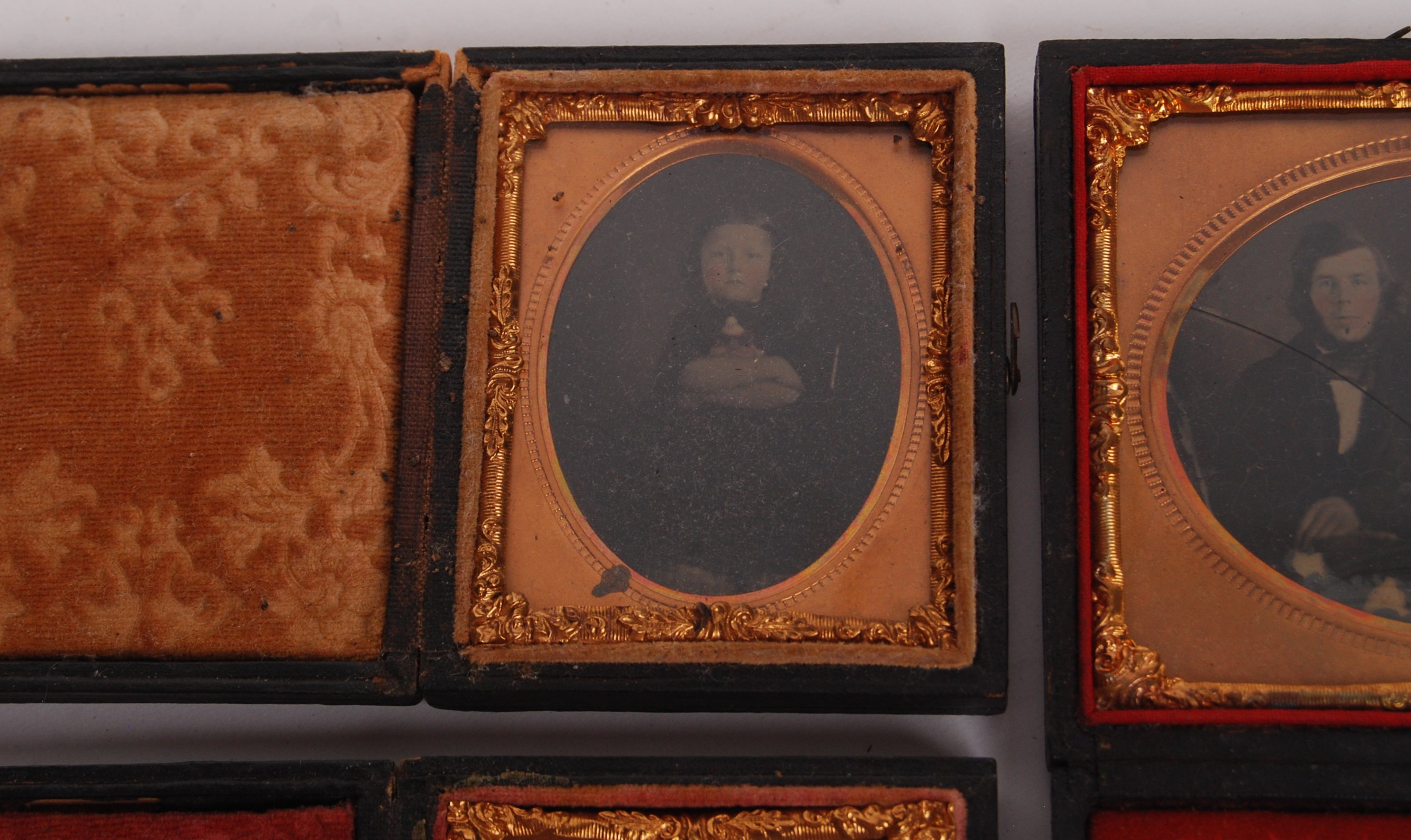 COLLECITON OF ANTIQUE AMBROTYPE PHOTOGRAPHS - Image 3 of 4