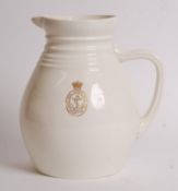 MID-CENTURY COPELAND & SONS NAVAL / ADMIRALTY CERAMIC JUG