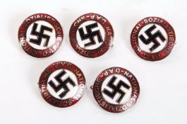 WWII SECOND WORLD WAR GERMAN NAZI PART MEMBERS BADGES