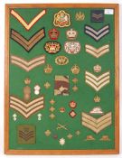 WWII AND OTHER CONFLICTS BRITISH MILITARY UNIFORM ACCESSORIES