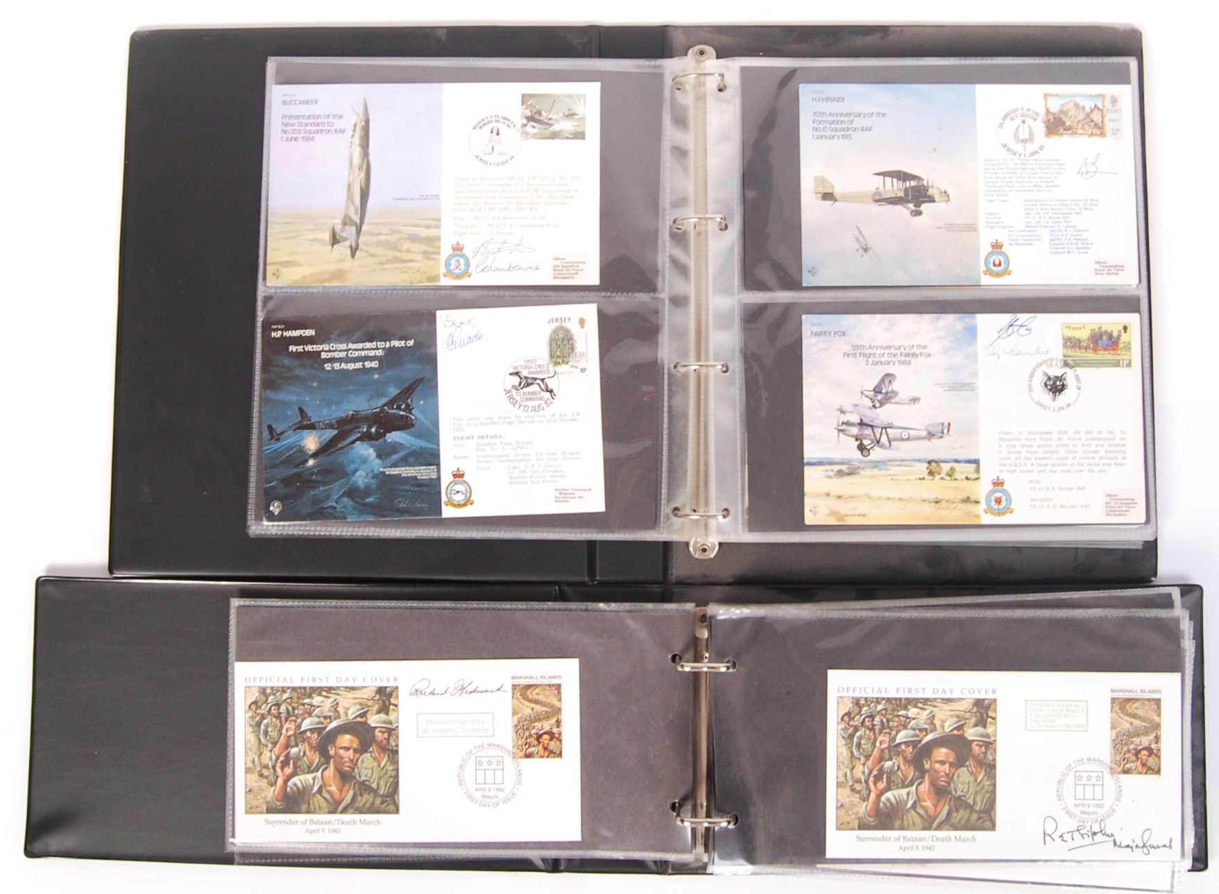 ASSORTED WWII RELATED SIGNED / AUTOGRAPHED FIRST DAY COVERS - Image 4 of 8