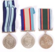 WWII SECOND WORLD WAR OVERSEAS SERVICE MEDALS