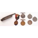 WWI FIRST WORLD WAR NAVAL RELATED MEDAL GROUP