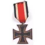 WWII THIRD REICH NAZI IRON CROSS MEDAL & RIBBON