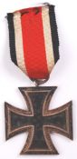 WWII THIRD REICH NAZI IRON CROSS MEDAL & RIBBON