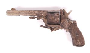 EARLY TO MID-CENTURY BLANK FIRING SPORTING REVOLVER