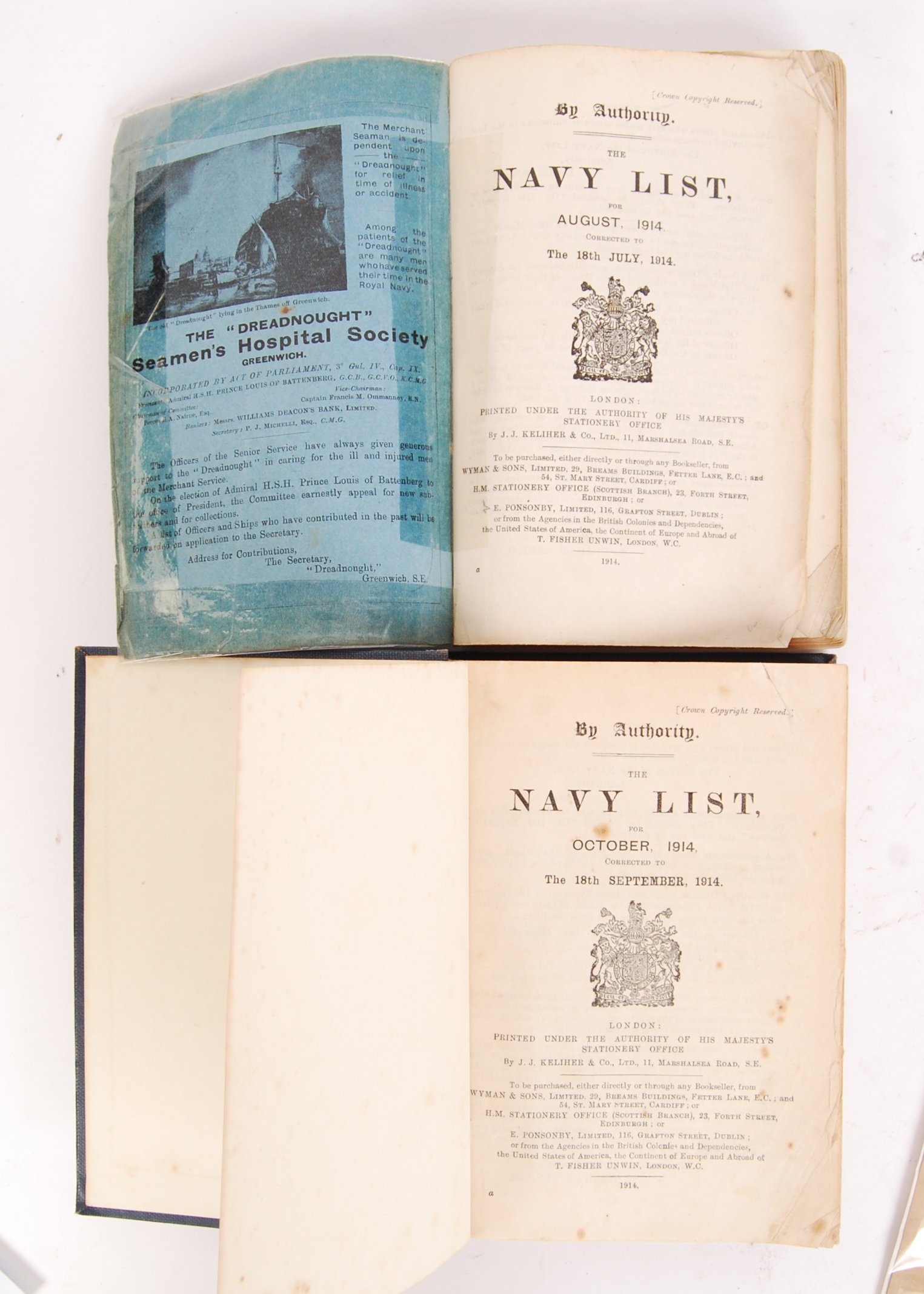 WWI FIRST WORLD WAR RELATED NAVAL & OTHER EPHEMERA - Image 4 of 4