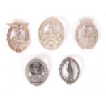 ASSORTED REPRODUCTION WWII SECOND WORLD WAR THIRD REICH BADGES