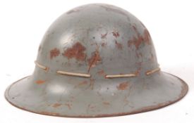 WWII SECOND WORLD WAR HOME FRONT CIVIL DEFENCE ZUCKERMAN HELMET