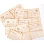 ANTIQUE NEWSPAPERS RELATING TO THE BRITISH GENERAL STRIKE 1926