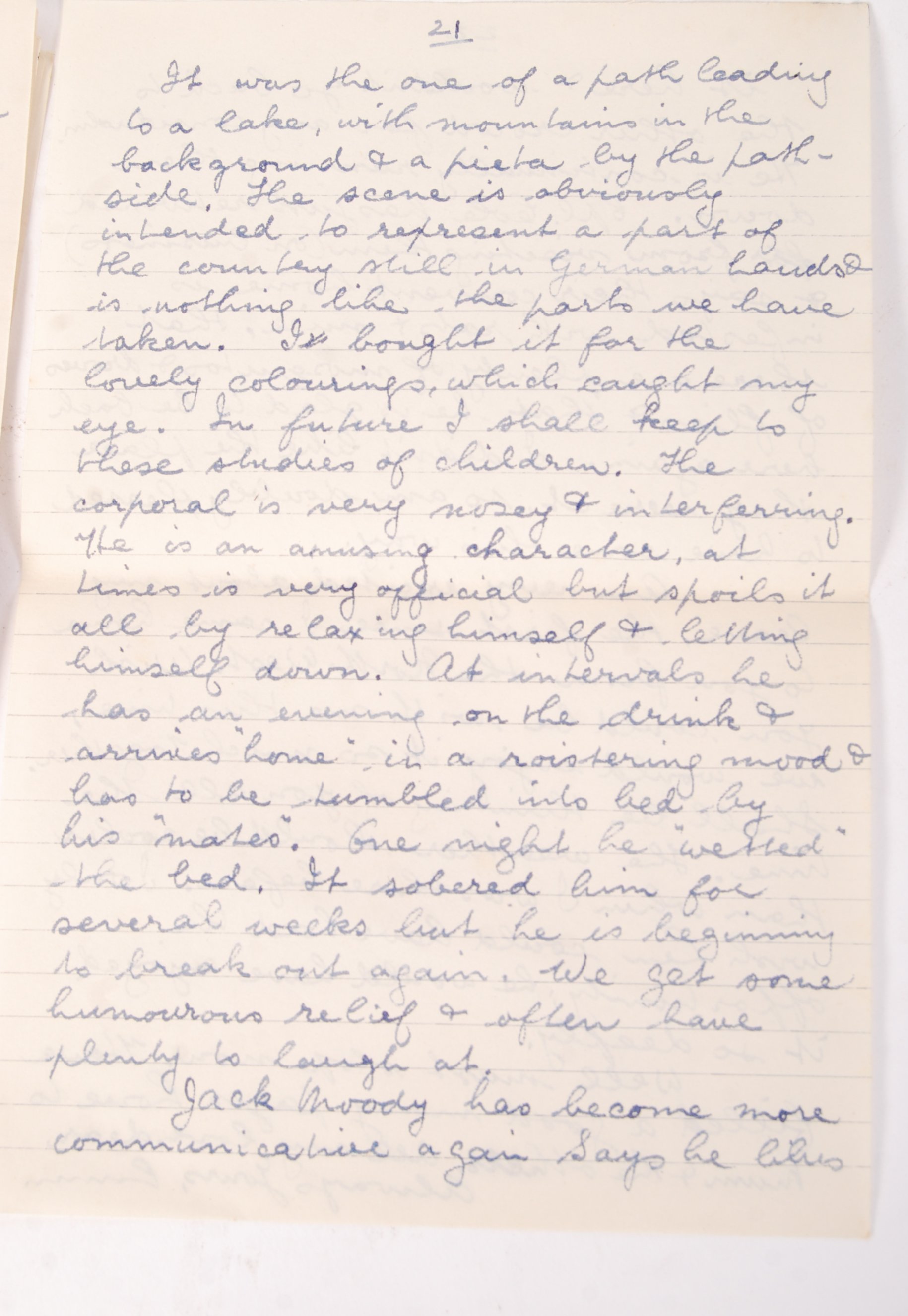 WWII SECOND WORLD WAR LETTER FROM AN OPS ROOM WORKER - Image 7 of 7