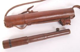 RARE WWI FIRST WORLD WAR FIELD TELESCOPE - F. DAVIDSON & CO