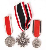 WWII GERMAN THIRD REICH NAZI MEDALS & AWARDS