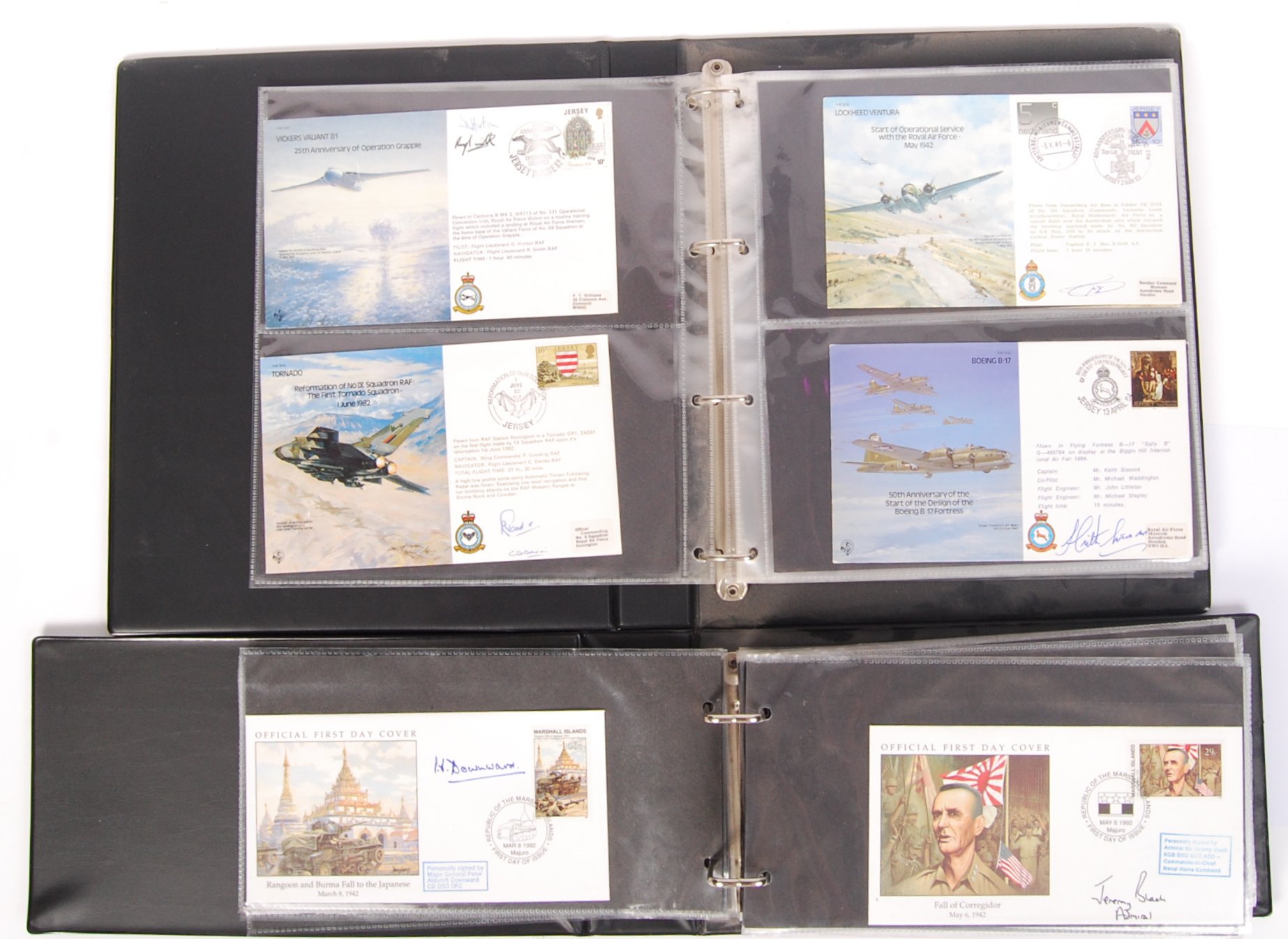 ASSORTED WWII RELATED SIGNED / AUTOGRAPHED FIRST DAY COVERS - Image 3 of 8