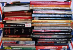 LARGE COLLECTION OF ASSORTED MILITARY BOOKS