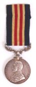 WWI FIRST WORLD WAR KING'S OWN SCOTTISH BORDERERS MILITARY MEDAL