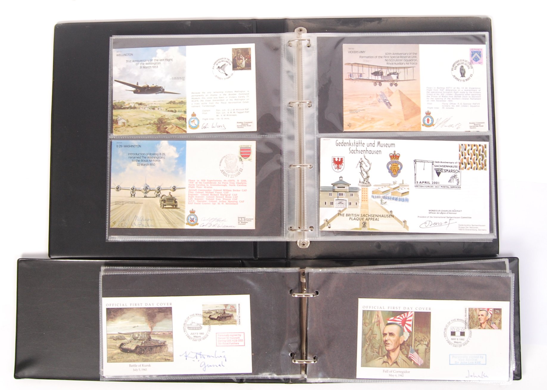 ASSORTED WWII RELATED SIGNED / AUTOGRAPHED FIRST DAY COVERS - Image 6 of 8