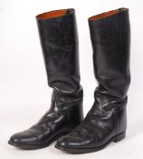 GOOD WWII SECOND WORLD WAR ERA LEATHER CAVALRY BOOTS