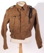WWII SECOND WORLD WAR 185TH INFANTRY BRIGADE TUNIC