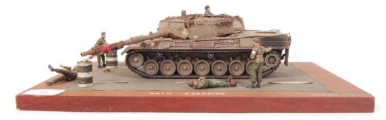 MUSEUM QUALITY MILITARY MODEL DIORAMA