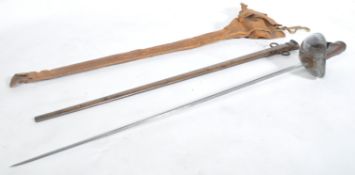 ANTIQUE BRITISH CAVALRY SWORD BY SANDERSON BROS. & NEUBOLD