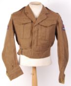 RARE WWII BORDER AIRBORNE GLIDER REGIMENT UNIFORM TUNIC