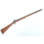 ANTIQUE 10 BORE EAST INDIA COMPANY PERCUSSION MUSKET RIFLE