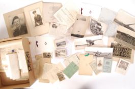 ASSORTED WWII MILITARY RELATED EPHEMERA