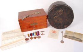 WWII SECOND WORLD WAR MEDAL GROUP AND RELATED EFFECTS