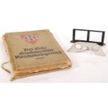 PRE-WWII SECOND WORLD WAR GERMAN STEREOSCOPIC VIEWER & BOOK