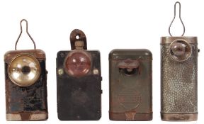 COLLECTION OF ASSORTED WWI PERIOD SIGNAL TORCHES / LAMPS