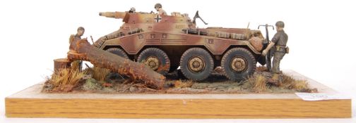 MUSEUM QUALITY MILITARY MODEL DIORAMA