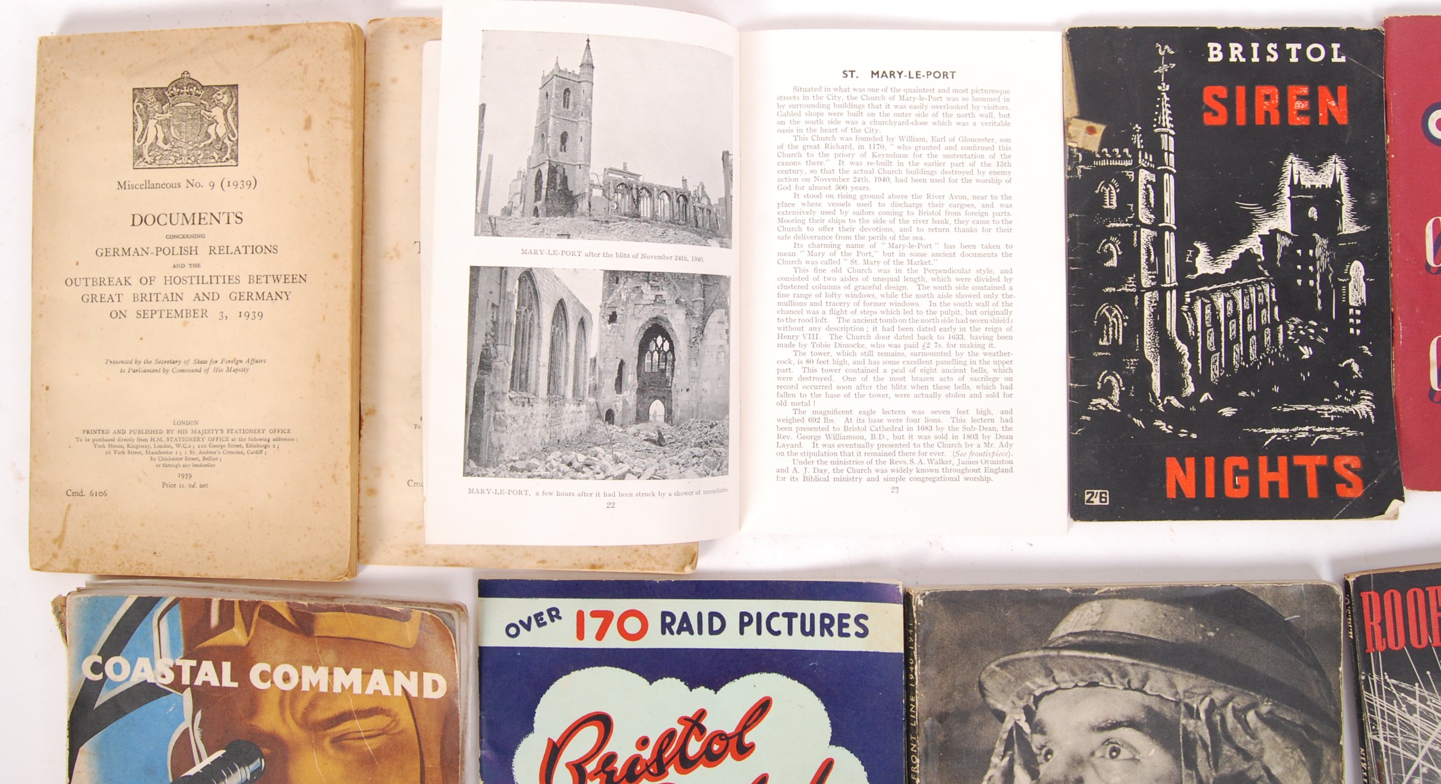 COLLECTION OF WWII SECOND WORLD WAR BRISTOL RELATED PUBLICATIONS - Image 5 of 5