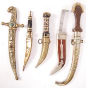 MIDDLE EASTERN CEREMONIAL JAMBIYA DAGGERS