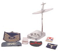 ASSORTED WWII SECOND WORLD WAR MILITARY RELATED ITEMS