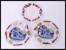 A group of three 19th century Staffordshire childr