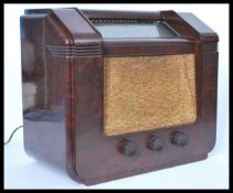 A vintage retro 20th century GEC bakelite radio ha