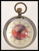 A 20th Century Roman style fish eye ball clock fea