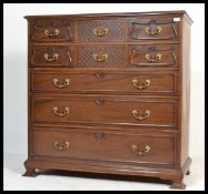 A good 19th century mahogany chest of drawers bein