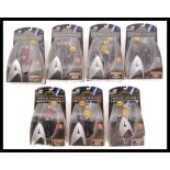 PLAYMATES STAR TREK CARDED ACTION FIGURES