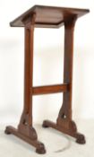 An early to mid 20th Century golden oak ecclesiastical reading lectern - writing stand ideal for
