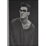 A selection of vintage posters of the Smiths to include a gold Morrisey 'Suede head' the single