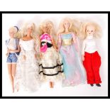 MATTEL MADE BARBIE DOLLS WITH OUTFITS