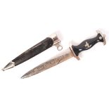 WWII GERMAN STYLE NAZI ' SS ' OFFICER'S DAGGER & S