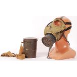 RARE WWI FIRST WORLD WAR EARLY GERMAN GAS MASK REP