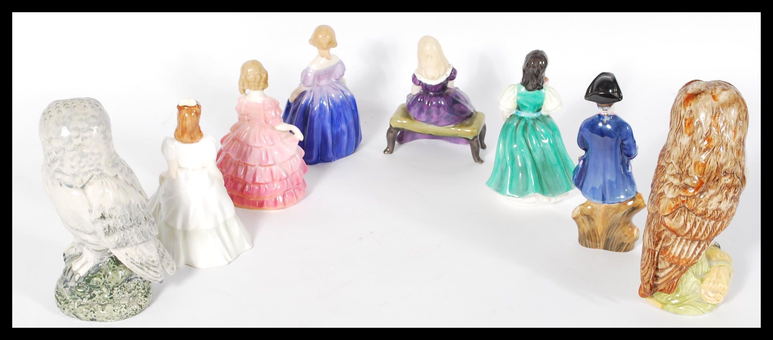 A group of seven Royal Doulton ceramic figures to - Image 2 of 5