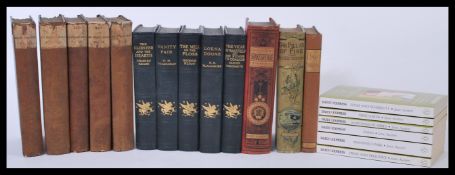 A collection of books dating from the 19th Century