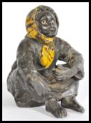 An unusual Austrian early 20th century cold cast p